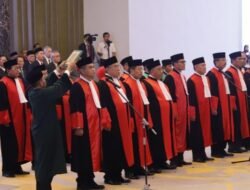 Ketua MA Jadikan Lembaga Peradilan Sebagai Epicentrum Of Justice, Saat Melantik 21 Ketua Pengadilan Tingkat Banding