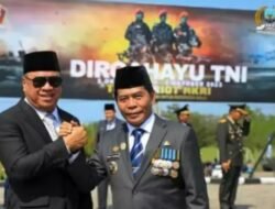 DPRD Kaltara Hadir Upacara HUT Ke – 78 TNI